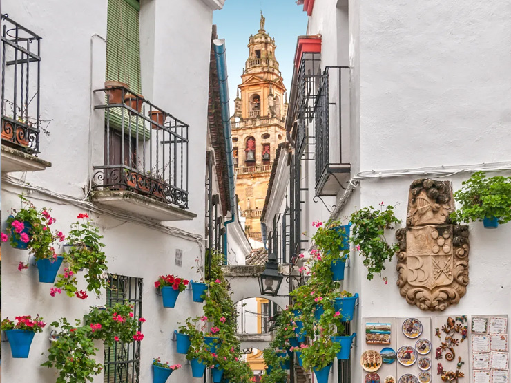 Córdoba a 228kms por carretera y tren de alta velocidad desde Ciudad Real